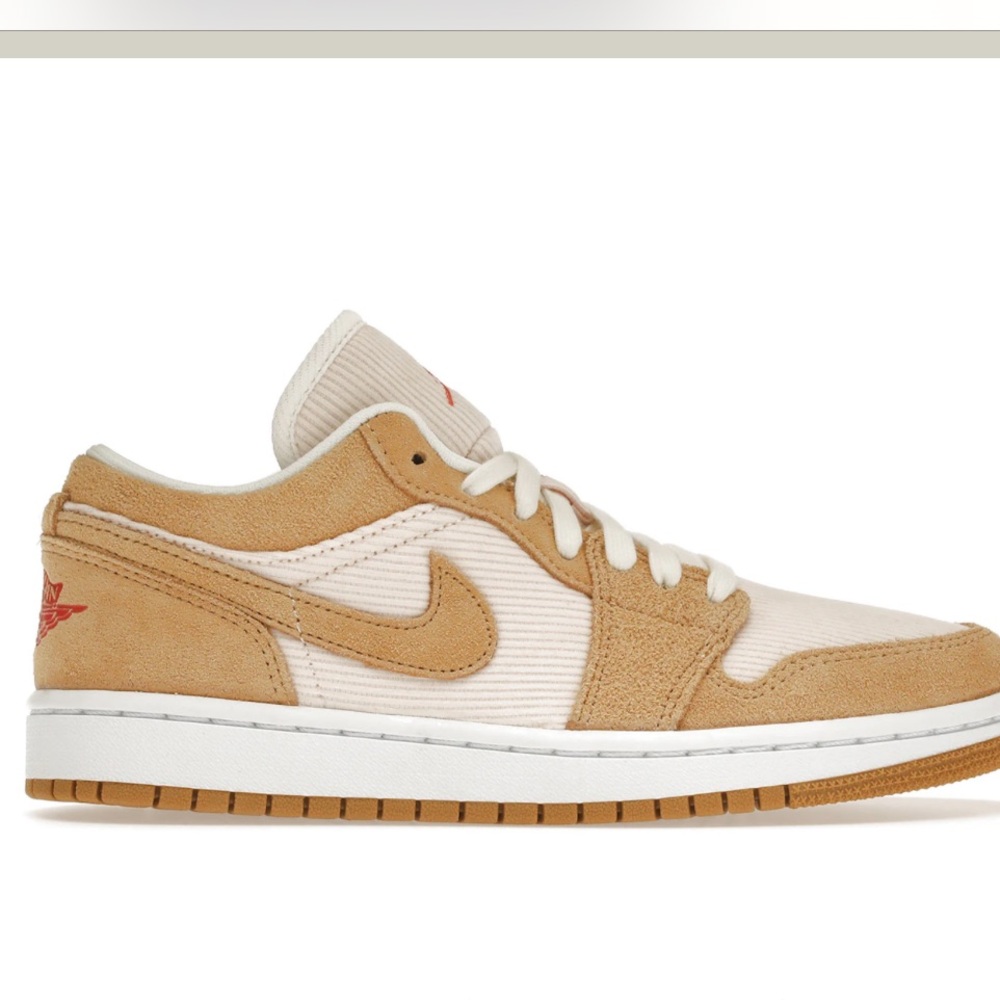 Jordan 1 low SE Twine Orange Quartz Corduroy